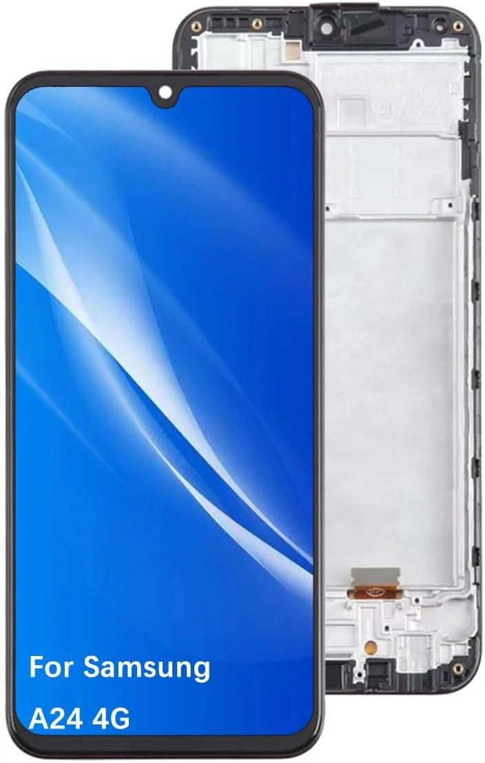 Samsung Galaxy A24 4G LCD, A245F A245M A245N LCD Touch Screen with frame