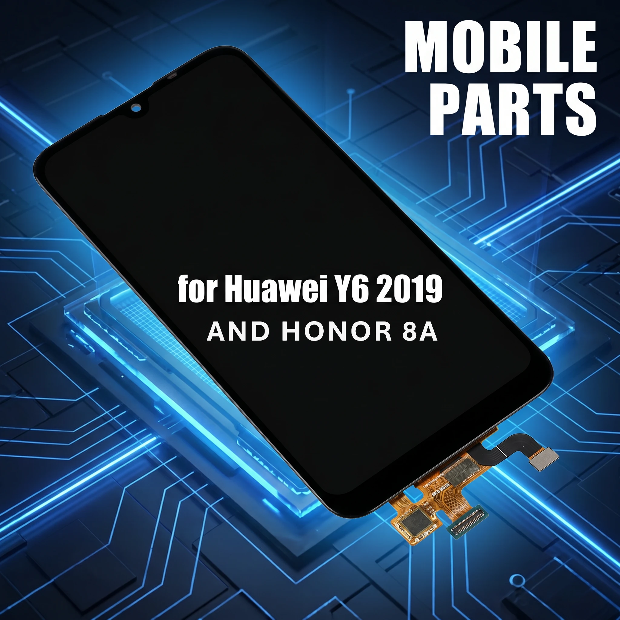 Huawei Y6 2019 AND Honor 8A OLED LCD Screen